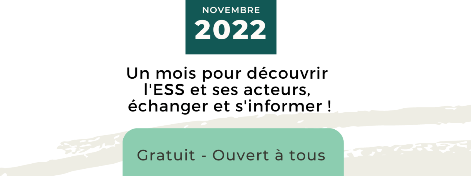 Le Mois de l'Economie Sociale et Solidaire