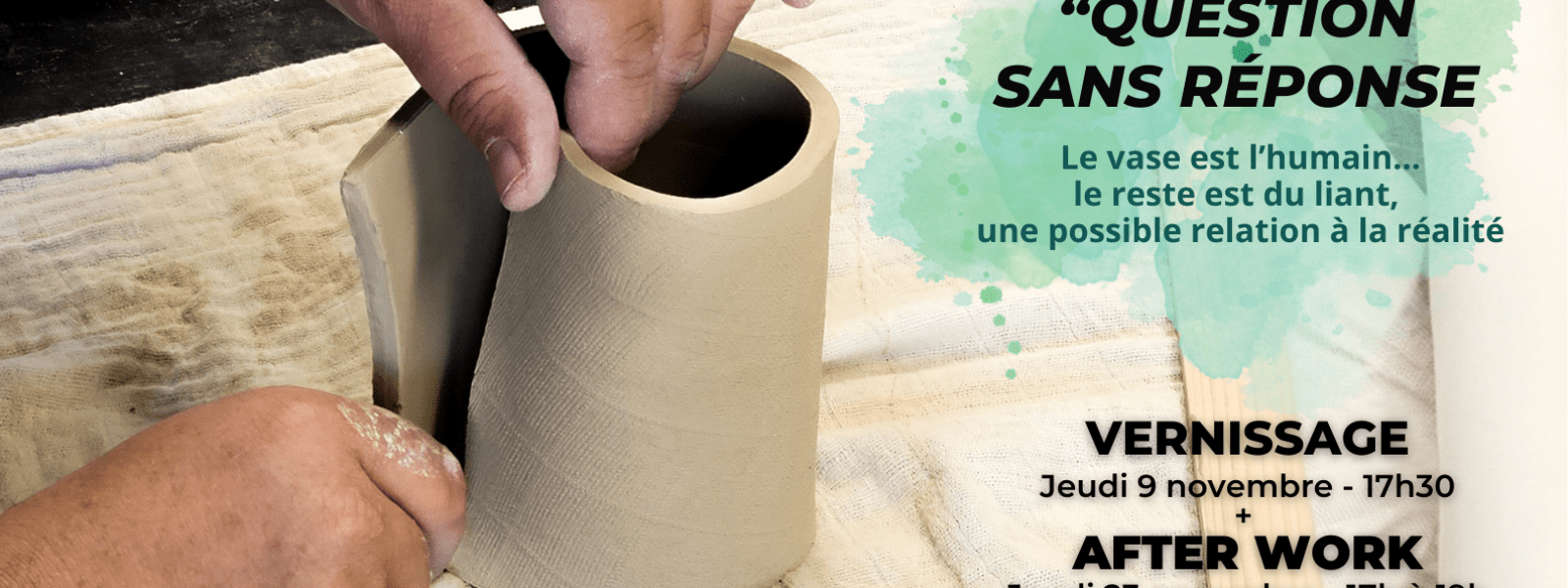 Vernissage -  "Question sans réponse, de Yann Parfait